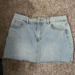4/$14🦋 SHEIN Light Blue Denim Mini Skirt